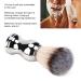 Sluffs Shaving Brush for Men - Handmade Soft Bristles Silver Handle Strong Cleaning Power - Perfect for Home Salons - Buy Online on GoSupps.com