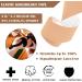 Scientific Cotton Rayon Fiber Kinesiology Tape - 16x2" Latex-Free Athletic Tape for Muscle Pain Relief & Performance Boost (Nude - Buy Online on GoSupps.com
