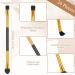 Tenare 24 Pcs Dual End Eyeshadow Smudge Brush Set - 2 in 1 Makeup Applicators for Blending & Concealing - Soft Black Cosmetic Brushes for Women - Buy Online on GoSupps.com