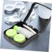 Solustre Portable Contact Lens Case | Clear Container & Holder for Easy Travel | Stylish & Cute Glasses Case - Buy Online on GoSupps.com