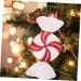 Alipis 1pc Christmas Tree Xmas Tree Hanging Candy Chic Xmas Pendants Accessories Decorative Ball Painted - Buy Online on GoSupps.com
