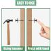 Assenic 32PCS Double Headed Picture Hanger Nails - Ideal for Hanging Photos, Clocks, and Keys - Home, Office, and School Decoration - Buy Online on GoSupps.com