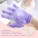 9 Pack Exfoliating Shower Bath Gloves and Back Scrubber Set - 3 Pairs Bath Gloves, 3 Exfoliating Body Scrubber - Nylon Washer, Stretchable Design for Women, Men, Children - Pink, Purple, Green - Buy Online on GoSupps.com