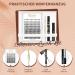 QUEWEL 144 PCs DIY Eyelash Extensions Set | Cluster Applicator Tool & Super Hold Glue | Perfect for DIY Extensions (Qu-H-DH-07) - Buy Online on GoSupps.com
