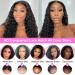 22 Deep Wave Lace Front Human Hair Wig for Black Women | 150% Density | Pre Plucked with Natural Hairline - Buy Online on GoSupps.com
