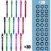 Leitee 30 Pcs Aluminum Dart Shafts for Steel Tip with Accessories - Multicolor - Buy Online on GoSupps.com