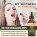 AureaSalus Liposomal Ashwagandha Drops 2000mg with Probiotics & Black Pepper Extract - Stress Relief & Energy Boost - 60ML - Buy Online on GoSupps.com