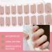 20Pcs Semi Cured Gel Nail Strips French Gel Nail Art Stickers Long-Lasting Waterproof Gel Polish Nail Wraps for Women Girls Nail Decoration Includes 2 Prep Pads Nail File & Wooden Stick (Red Dot) - Buy Online on GoSupps.com