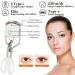 Buy Heated Eyelash Curler - Fast Heat Up USB Rechargeable 2 Level Heating Control for Long-Lasting Curls | International Shipping Available - Buy Online on GoSupps.com