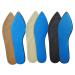 Bellcon Leather Inserts for Women High Heels Thin Leather Shoes Insoles for Women Pointed Shoes Sole Liners Replacement for Boots Nonslip Shoes Pads 3 Pairs/Womens 9-10 M US Womens 9-10 M US Black+brown+beige