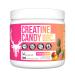 Bucked Up Creatine Candy Tropical Blast | Micronized Creatine Monohydrate | 120 Chewable Tablets 24 Servings | Fizzy Creatine No Water Needed | Non GMO Gluten Free Third Party Tested
