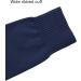 Men's Compression Knee High Socks - Cotton Letter Print Navy Blue (42-45) | Sourcing Map - Buy Online on GoSupps.com