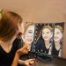 Deweisn Trifold Lighted Vanity Mirror with 21 LED Lights - Touch Screen, 3X/2X/1X Magnification, Two Power Supply Modes - Travel Makeup Mirror (Black) - Buy Online on GoSupps.com
