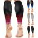 aZengear Calf Compression Sleeves for Men & Women - Shin Splint and Calf Support Brace - Compression Calf Guards - Leg Sleeves for Torn Muscle Cramps (L-XL Pink Black) L-XL Pink Black