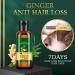  homomdy Lidoria 7 Day Ginger Hair Loss Oil Hair Growth Oil Anti Hair Loss Serum Natural Ginger Hair Growth Germ Serum (2PCS) - Buy Online on GoSupps.com