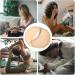 Castor Oil Pack for Breast Care - Adjustable Khaki Breast Polster & Cord - 2 Pieces for Relaxation - Buy Online on GoSupps.com