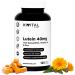 Lutein 40 mg 120 vegan capsules for 4 months.Natural marigold extract with 40 mg pure lutein 8 mg zeaxanthin vitamin A and zinc to improve the health of eyes and skin.