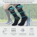 360 RELIEF - Flight Compression Socks Supports | Blood Circulation Travel Work S-M Black with 2 White lines - Buy Online on GoSupps.com