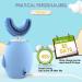 Kids Electric Toothbrush  U-Shaped Ultrasonic Toddler Automatic Toothbrush with Six Smart Modes Auto Whitening Toothbrush IPX7 Waterproof Design for Children Kids Toddler 2-7 Years (Blue) 1-bule - Buy Online on GoSupps.com
