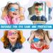 QOWUXHZ 18 Pieces Eye Patches Children Patches for Glasses Children Eye Lazy Eye Visual Therapy Eye Occlusion Eye Patches Visual Correction Covers Pink Blue Green - Buy Online on GoSupps.com