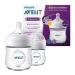 Philips Avent Natural Baby Bottle with Teat for Newborns (Model SCF030/27) 2 Pack (125ml)