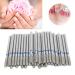 50 Pcs Portable Nail Drill Set - Diamond Drill Bits for Skin Removal & Polishing - Essential Nail Art Accessories for Home & Salons - Buy Online on GoSupps.com