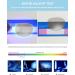 Buy Lanomi Blue Light Filter Reading Glasses - Stylish Sun Protection for Men & Women - Rectangular Gray Lens with Black Transparent Frame - 2.0x Visual Aid - International Shipping Available - Buy Online on GoSupps.com