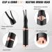 Buy Rechargeable Heated Eyelash Curler - Portable & Quick Curling Makeup Tool for Women & Girls - Long-Lasting Black Lash Curler - Buy Online on GoSupps.com