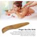 Jauarta Gua Sha Stick - Muscle Relaxing & Stress Relief | Professional Wooden Scraping Massager for Full Body Care - Buy Online on GoSupps.com