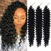 22 Inch Ocean Wave Crochet Hair 3 Pack Deep Twist Braiding Hair Extension - 1B# Color - Buy Online on GoSupps.com