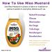 HealthSavor Organic Miso Mustard 1.0oz, Vegan, Soy-Free, No Sugar, No MSG - Umami Mustard with Chickpea Miso, Yellow - Pack of 1 - Buy Online on GoSupps.com