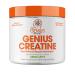 Genius Creatine Powder, Post Workout Supplement For Men and Women with Creapure Monohydrate and Carnosyn Beta-Alanine SR, Natural Lean Muscle Builder – Sour Apple, 195G