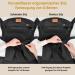 VRBabies Soft Breathable Baby Carrier for Newborns - Adjustable Hip & Shoulder Straps Front & Back Wear Black (4-16kg) - Buy Online on GoSupps.com