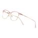 Joxigo computer glasses Blue light filter women men without strength with glasses case UV protective glasses against headache eye fatigue gaming glasses for PC TV tablet pink + gold