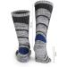 XIKUN Ski Socks - High Performance Winter Sport Socks - Men 4-12 Women 5-13 - Assorted Colors - 3 Pairs - Buy Online on GoSupps.com