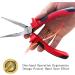 Sharp-tec Long Nose Pliers 160mm with Soft Grip Handles Heavy Duty Nose Side Cutting Pliers Long Nose Plier 160MM - Buy Online on GoSupps.com