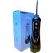 Dental Water Flosser with 300ml Reservoir 3 Modes 4 Jet Tips Rechargeable and Waterproof Black
