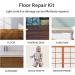 Weytoll Tile Floor Repair Kit - 11 Block Wax Laminate Scratches Mending Set for Walnut Mahogany Oak Cherry & Hardwood - Best International Shipping - Buy Online on GoSupps.com