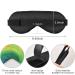 Haskirky Light Blocking Eye Mask for Deep Sleep - Adjustable Adult Men and Women Travel Accessories for Yoga, Meditation, Business Trips - Comfortable, Breathable & Smooth - Rainbow Vortex Design - Buy Online on GoSupps.com