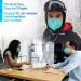Virshields FFP2 Mundsprung Mask - 5-Layer Protection PFE 94% VFE 99.99% EN 149 Certified Breathing Protection Made in EU Available in 10-Pack Blue  - Buy Online on GoSupps.com
