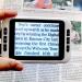 GKPLY LCD Portable Video Digital Magnifier 3.5 Inches Electronic Reading Aid for Visually Impaired Elderly Portable Digital Magnifier Electronic Low Vision Aids with Retractable Bracket.