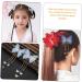 FRCOLOR 4 Pairs hanfu butterfly headdress tassel hair clips hair barrettes hanfu hair clip girls hair clips kids hair clips chinese girl hair accessories Chinese style child fabric alloy - Buy Online on GoSupps.com