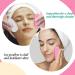 60 Heart-Shaped Compressed Facial Sponges for Beauticians | Pink & White Washing & Peeling Sponges | Perfect for Deep Cleaning & Skin Care - Buy Online on GoSupps.com