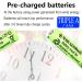 Buy 1.2V AAA 300mAh Ni-MH Rechargeable Batteries for Solar Lights - 20 Pack | Fast International Shipping - Buy Online on GoSupps.com