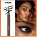 Huayeex Eye pencil Gel Eye Pencil with SharpenerLong Lasting Waterproof and Smudge Resistant Cosmetics 5Black - Buy Online on GoSupps.com