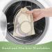 16Pcs Reusable Makeup Remover Pads - Eco-Friendly Bamboo Cotton Rounds for Sustainable Beauty - Buy Online on GoSupps.com