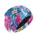 Bonnet Sleep Cap Hair Wrap Cover for Sleeping Satin Lined Head Wrap Nurse Cap Night Cap Slouchy Beanie for Men Women Paisley Colourful 02