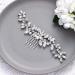Ushiny Crystal Bridal Hair Comb - Silver Hair Clips & Pearls Hairpiece | Elegant Bridal Accessories for Women & Girls - Buy Online on GoSupps.com