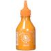 Flying Goose Sriracha Mayoo Sauce - Mayonnaise slightly spicy orange cap seasoning sauce from Thailand 1 pack (1 x 200 ml) 200ml