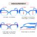 Eyekepper 4 Pack Stylish Oversized Reading Glasses for Women +2.50 - Spring Hinges Reading Aid - Buy Online on GoSupps.com